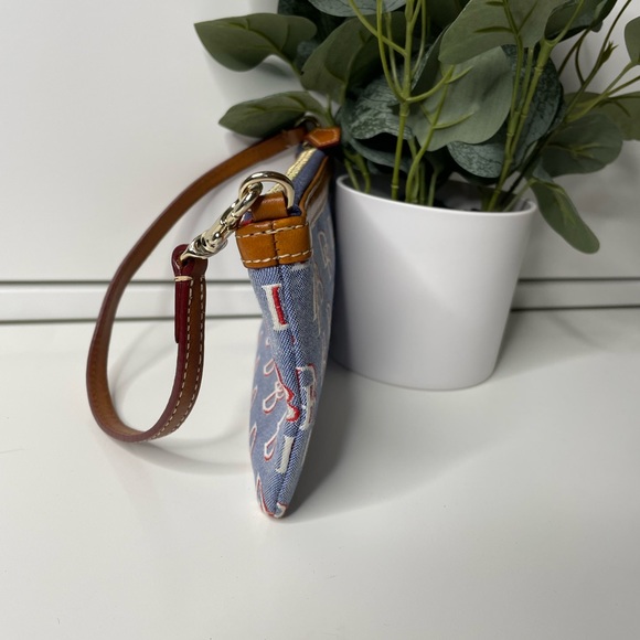Dooney & Bourke Denim Wristlet/Mini Bag - Picture 4 of 8